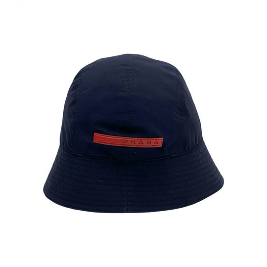PRADA hat polyester Navy PRADA Sports M