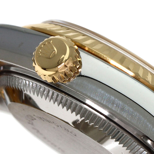 ROLEX Watches Mechanical Automatic 69173G Stainless Steel gold Datejust 10P Diamond Champagne Gold dial