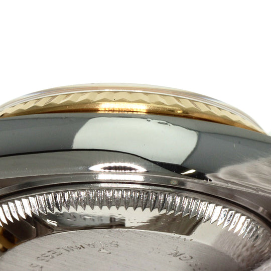 ROLEX Watches Mechanical Automatic 69173G Stainless Steel gold Datejust 10P Diamond Champagne Gold dial
