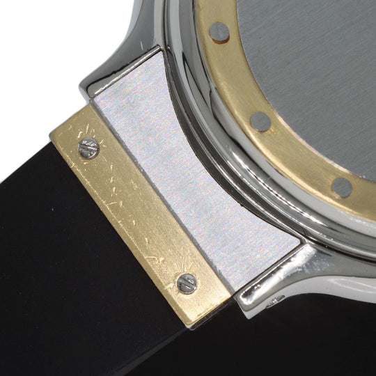 HUBLOT Watches Quartz Stainless Steel, Rubber gold MDM Classic Hunter Case black dial Women Used Authentic