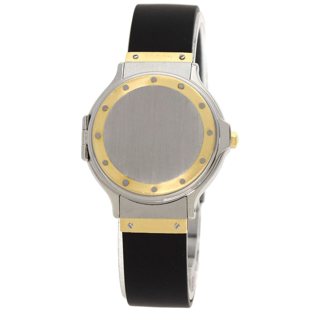 HUBLOT Watches Quartz Stainless Steel, Rubber gold MDM Classic Hunter Case black dial Women Used Authentic