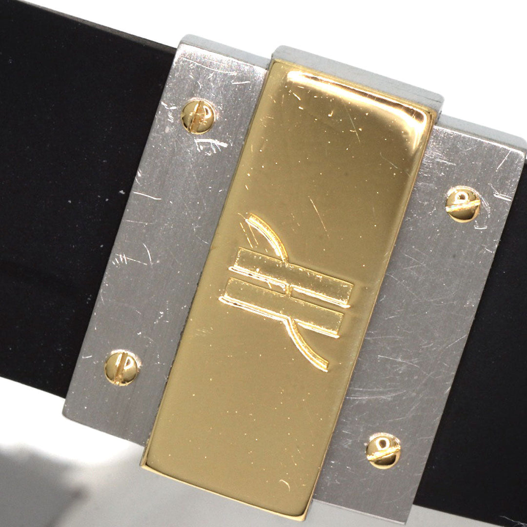 HUBLOT Watches Quartz Stainless Steel, Rubber gold MDM Classic Hunter Case black dial Women Used Authentic