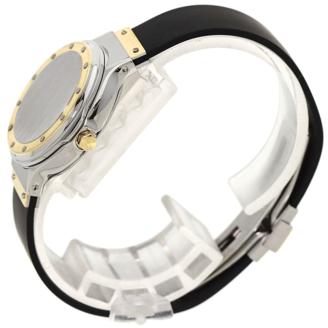 HUBLOT Watches Quartz Stainless Steel, Rubber gold MDM Classic Hunter Case black dial Women Used Authentic