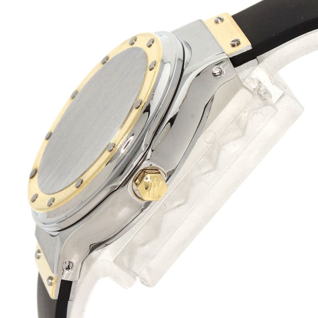 HUBLOT Watches Quartz Stainless Steel, Rubber gold MDM Classic Hunter Case black dial Women Used Authentic