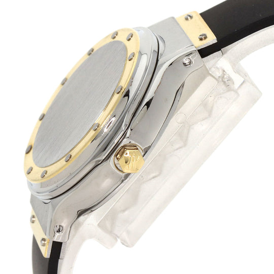 HUBLOT Watches Quartz Stainless Steel, Rubber gold MDM Classic Hunter Case black dial Women Used Authentic
