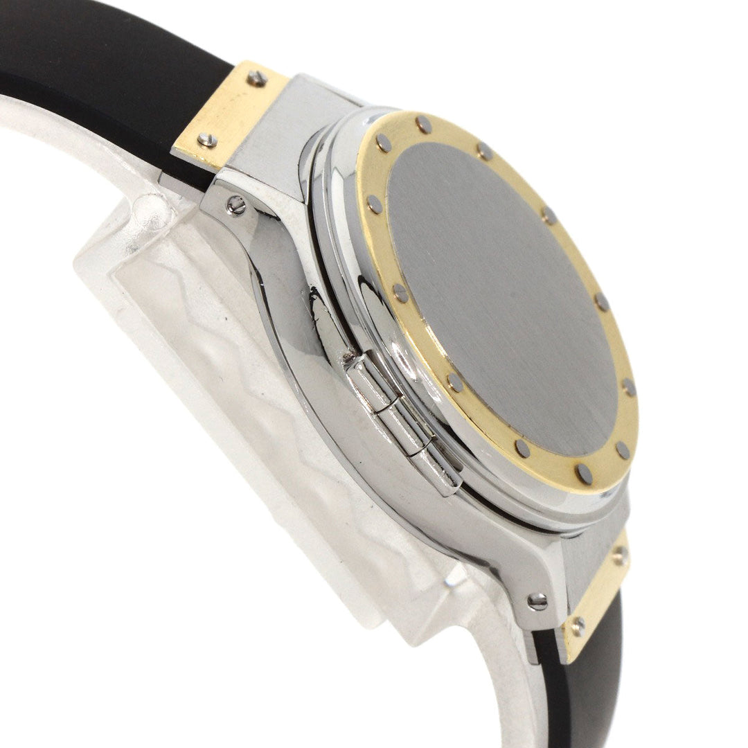 HUBLOT Watches Quartz Stainless Steel, Rubber gold MDM Classic Hunter Case black dial Women Used Authentic