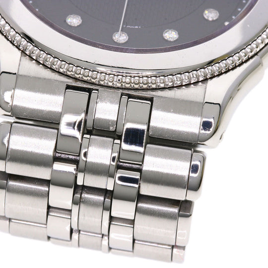 SEIKO Watches Quartz GCAR995 8J81-6B10 Stainless Steel Silver CREDOR 11P Diamond black dial