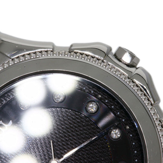 SEIKO Watches Quartz GCAR995 8J81-6B10 Stainless Steel Silver CREDOR 11P Diamond black dial