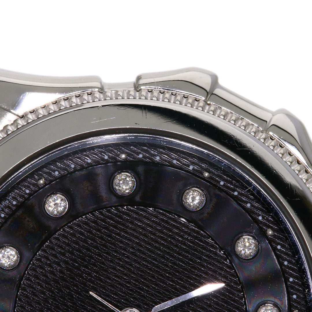 SEIKO Watches Quartz GCAR995 8J81-6B10 Stainless Steel Silver CREDOR 11P Diamond black dial