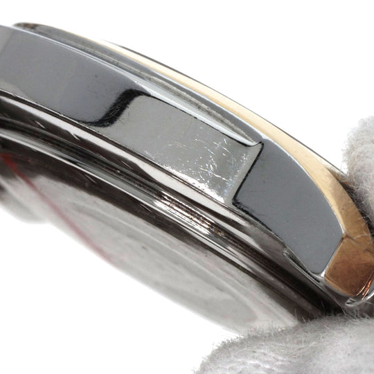 GUCCI Watches Quartz 5500L Stainless Steel gold Round face black dial