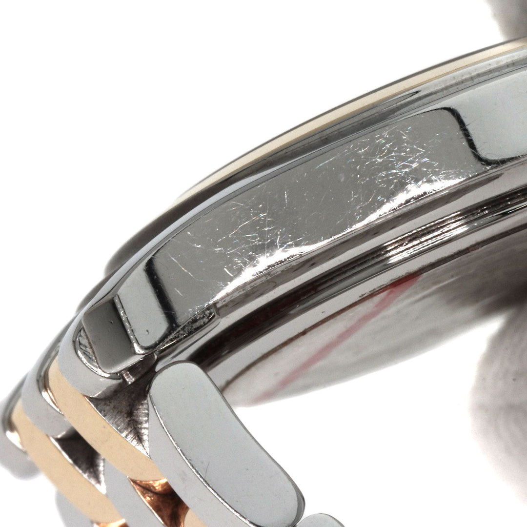GUCCI Watches Quartz 5500L Stainless Steel gold Round face black dial