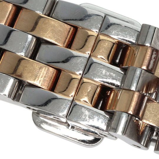 GUCCI Watches Quartz 5500L Stainless Steel gold Round face black dial