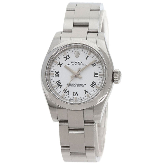ROLEX Watches Mechanical Automatic 176200 Stainless Steel Silver Oyster Perpetual 26 white dial