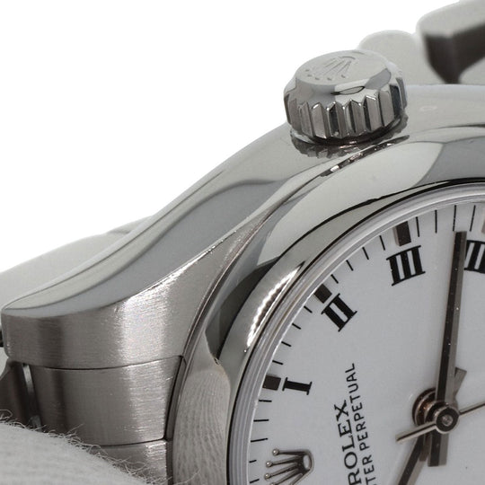 ROLEX Watches Mechanical Automatic 176200 Stainless Steel Silver Oyster Perpetual 26 white dial