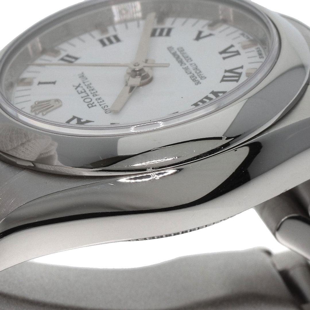 ROLEX Watches Mechanical Automatic 176200 Stainless Steel Silver Oyster Perpetual 26 white dial