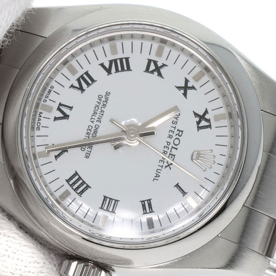 ROLEX Watches Mechanical Automatic 176200 Stainless Steel Silver Oyster Perpetual 26 white dial