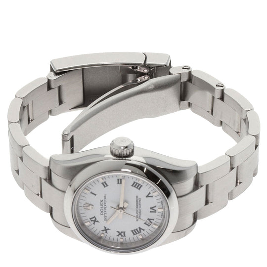 ROLEX Watches Mechanical Automatic 176200 Stainless Steel Silver Oyster Perpetual 26 white dial