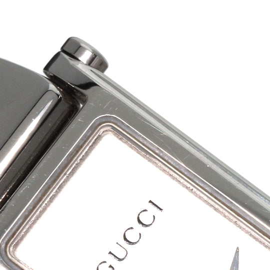 GUCCI Watches Quartz 1500L Stainless Steel , Stainless Steel Silver Square face Silver dial Women Used Authentic