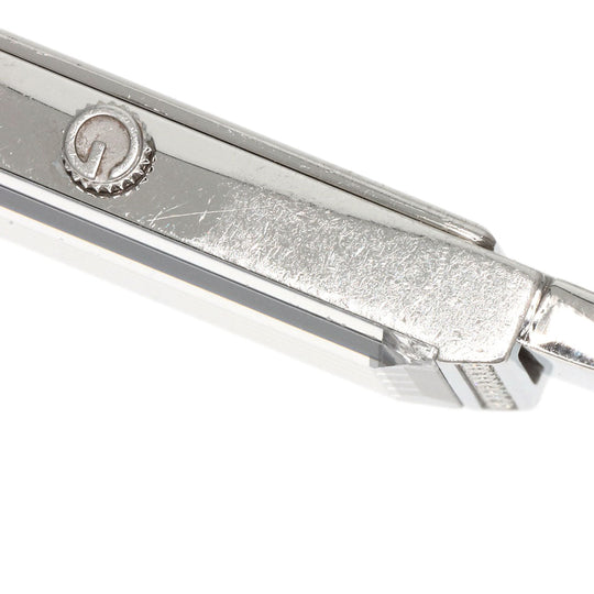 GUCCI Watches Quartz 127.5 Stainless Steel , Stainless Steel Silver Square Face Bezel Diamond mirror dial Women Used Authentic