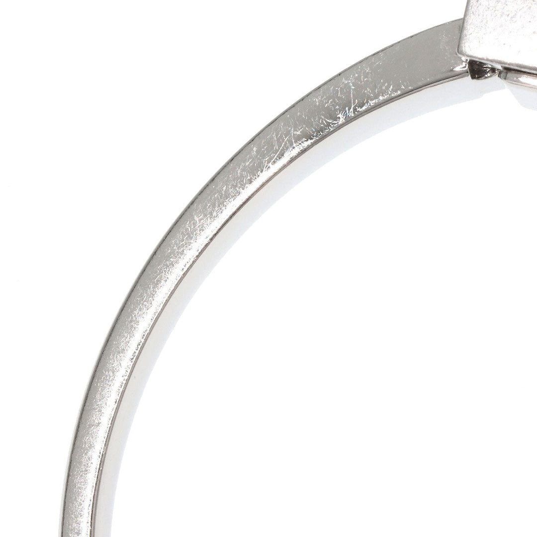 GUCCI Watches Quartz 127.5 Stainless Steel , Stainless Steel Silver Square Face Bezel Diamond mirror dial Women Used Authentic