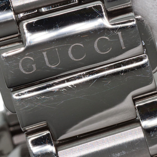 GUCCI Watches Quartz 101.2 Stainless Steel Silver G Chrono Silver dial