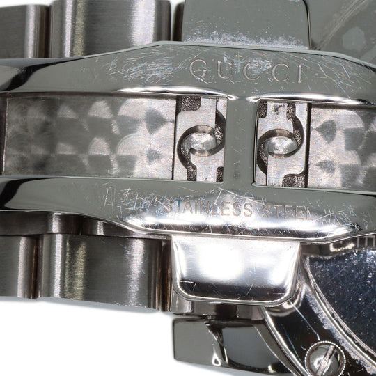 GUCCI Watches Quartz 101.2 Stainless Steel Silver G Chrono Silver dial