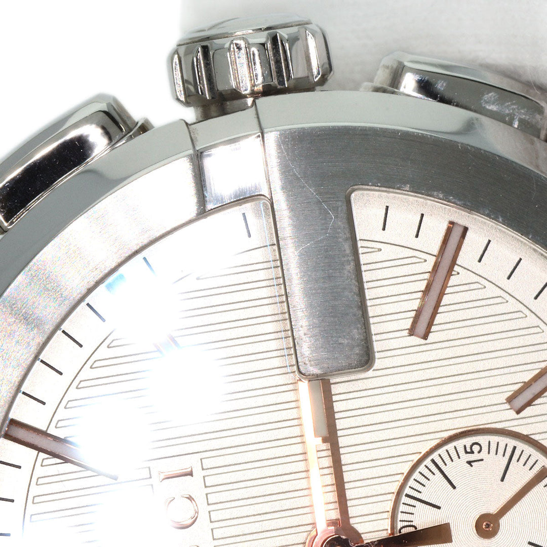GUCCI Watches Quartz 101.2 Stainless Steel Silver G Chrono Silver dial