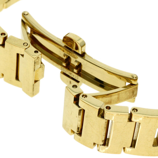 FENDI Watches Quartz 3060L Gold Plated , Gold Plated gold Stella 1P Diamond black dial Women Used Authentic
