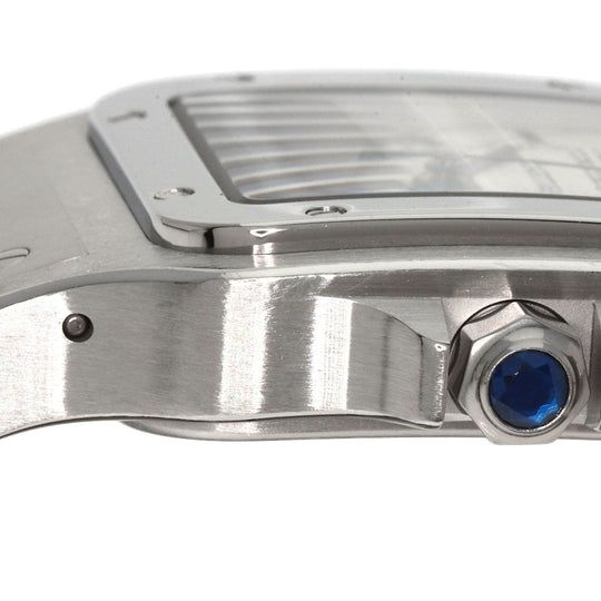 CARTIER Watches Mechanical Automatic W20098D6 Stainless Steel Silver Santos Galve XL Silver dial