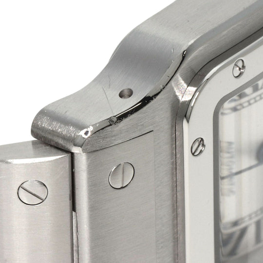 CARTIER Watches Mechanical Automatic W20098D6 Stainless Steel Silver Santos Galve XL Silver dial