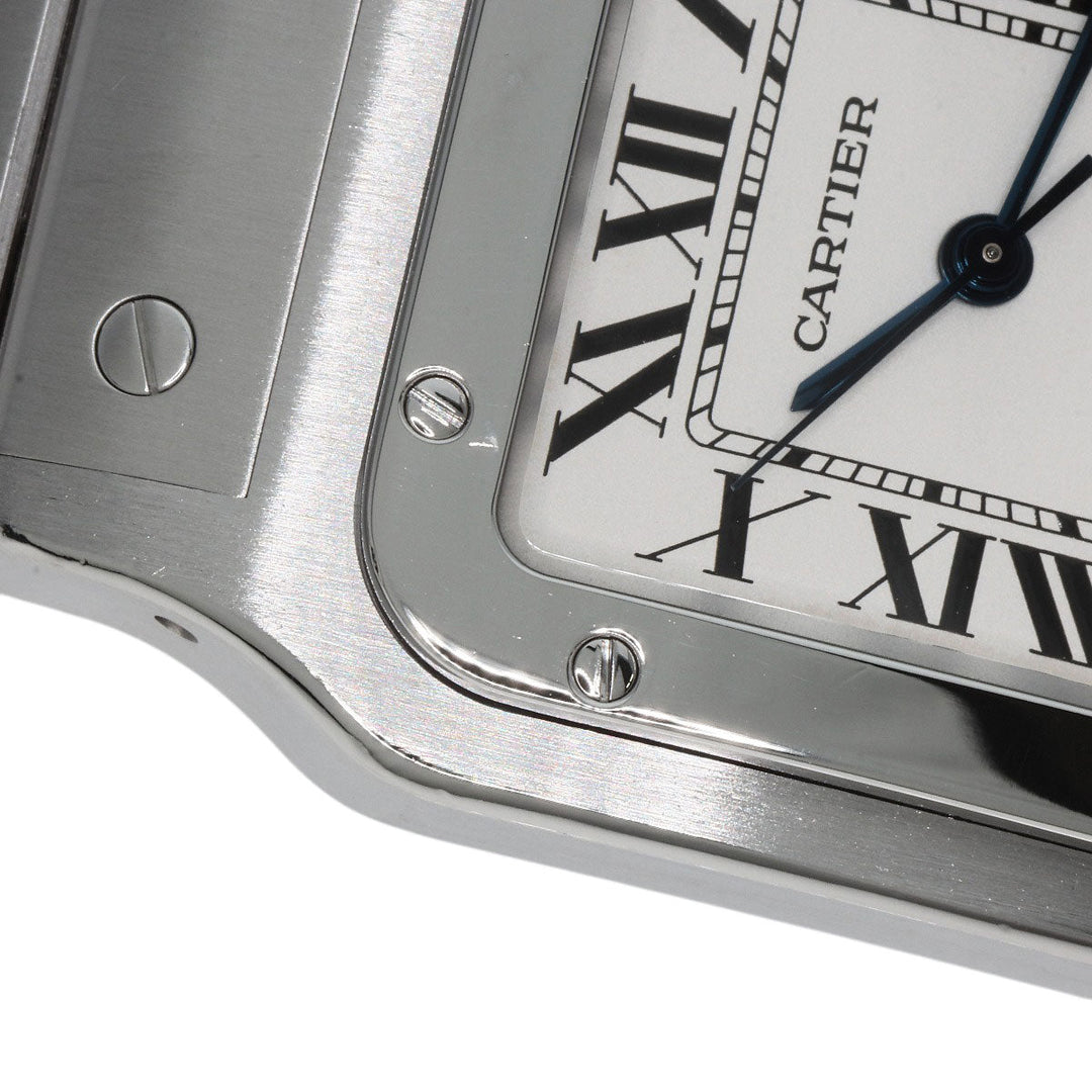 CARTIER Watches Mechanical Automatic W20098D6 Stainless Steel Silver Santos Galve XL Silver dial