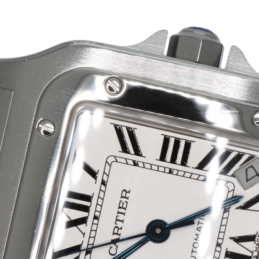 CARTIER Watches Mechanical Automatic W20098D6 Stainless Steel Silver Santos Galve XL Silver dial