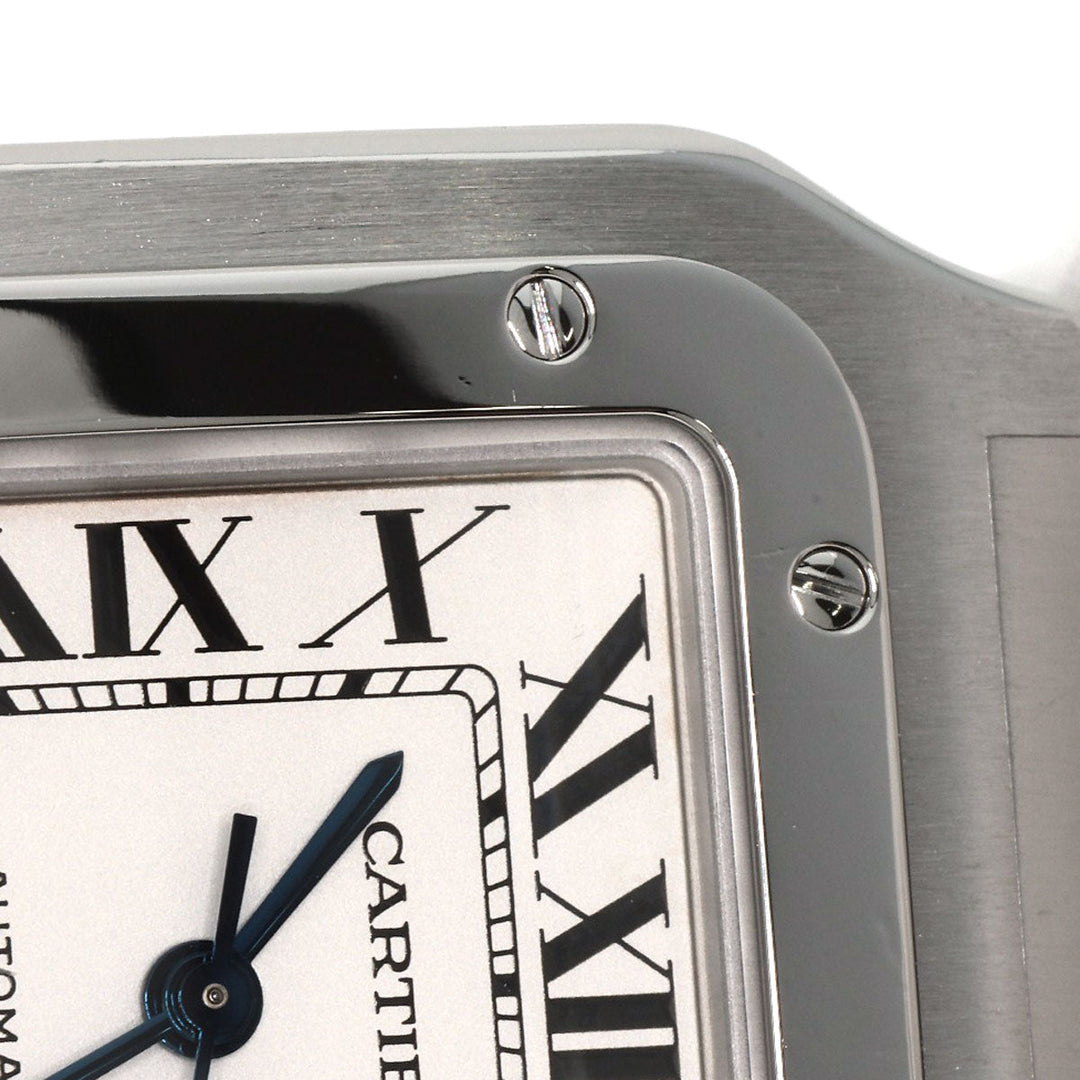 CARTIER Watches Mechanical Automatic W20098D6 Stainless Steel Silver Santos Galve XL Silver dial
