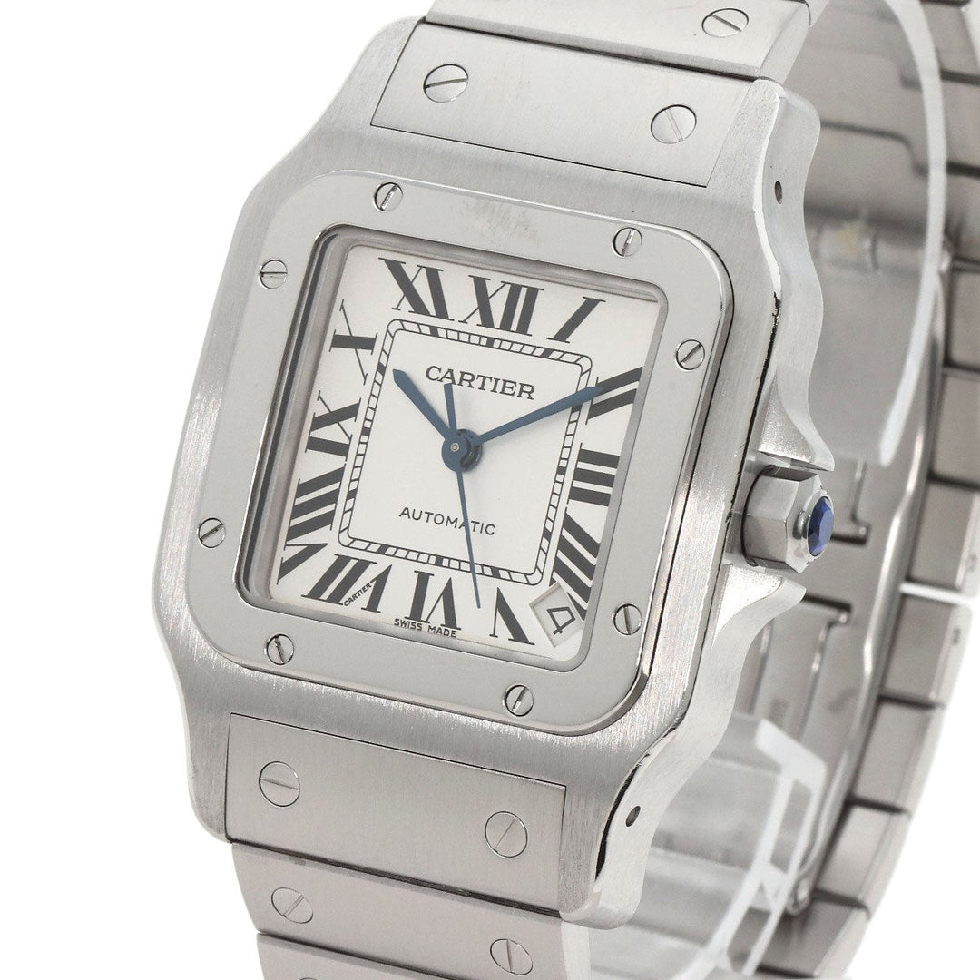 CARTIER Watches Mechanical Automatic W20098D6 Stainless Steel Silver Santos Galve XL Silver dial