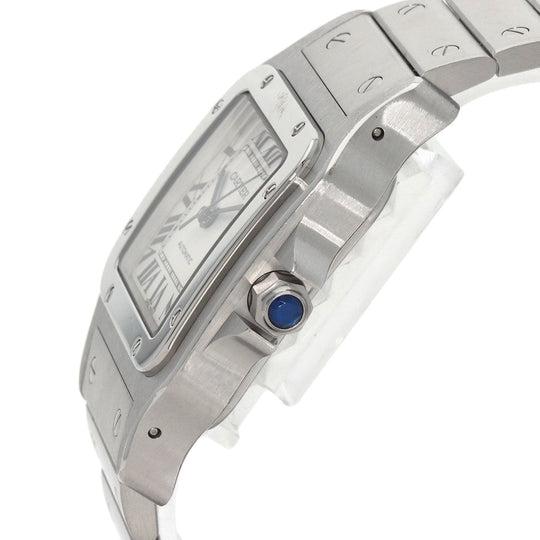 CARTIER Watches Mechanical Automatic W20098D6 Stainless Steel Silver Santos Galve XL Silver dial