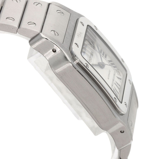 CARTIER Watches Mechanical Automatic W20098D6 Stainless Steel Silver Santos Galve XL Silver dial