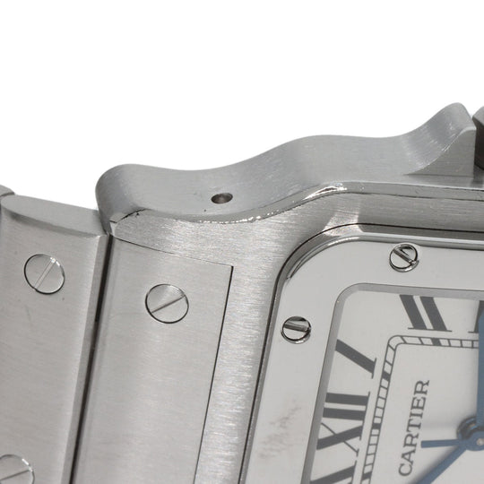 CARTIER Watches Mechanical Automatic W20098D6 Stainless Steel Silver Santos Galve XL Silver dial