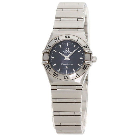 OMEGA Watches Quartz 1562.40 Stainless Steel , Stainless Steel Silver Constellation gray dial Women Used Authentic