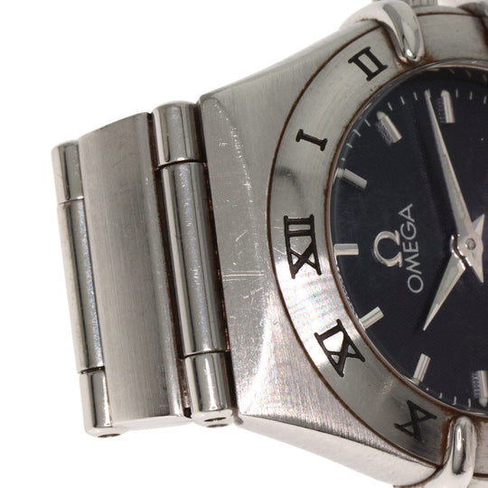 OMEGA Watches Quartz 1562.40 Stainless Steel , Stainless Steel Silver Constellation gray dial Women Used Authentic