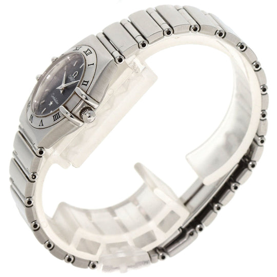 OMEGA Watches Quartz 1562.40 Stainless Steel , Stainless Steel Silver Constellation gray dial Women Used Authentic