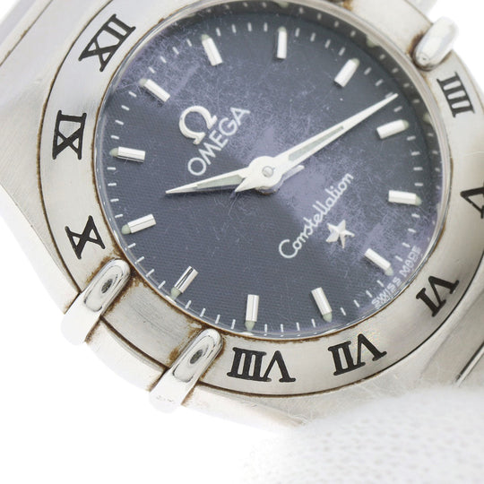 OMEGA Watches Quartz 1562.40 Stainless Steel , Stainless Steel Silver Constellation gray dial Women Used Authentic