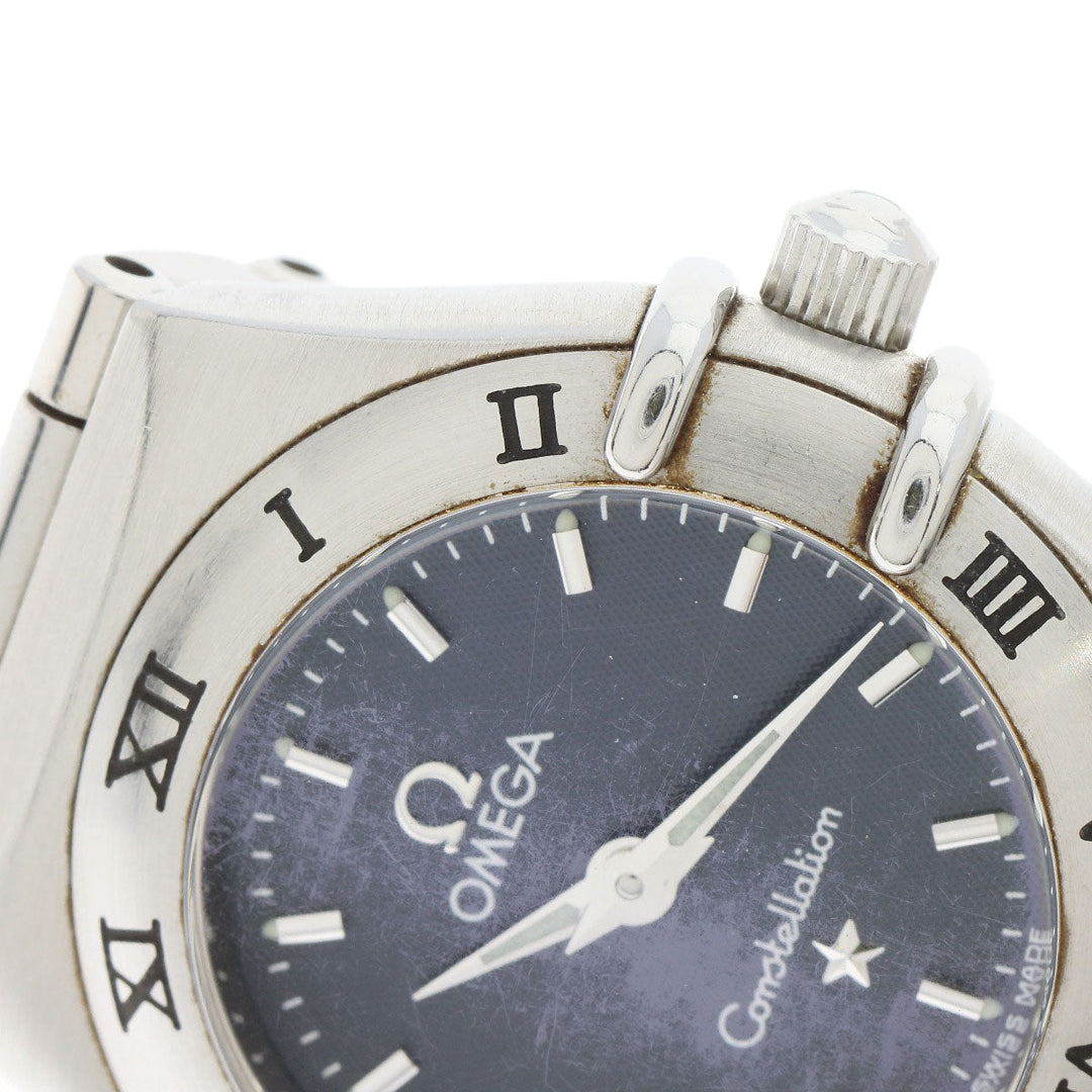 OMEGA Watches Quartz 1562.40 Stainless Steel , Stainless Steel Silver Constellation gray dial Women Used Authentic