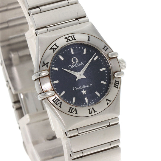 OMEGA Watches Quartz 1562.40 Stainless Steel , Stainless Steel Silver Constellation gray dial Women Used Authentic