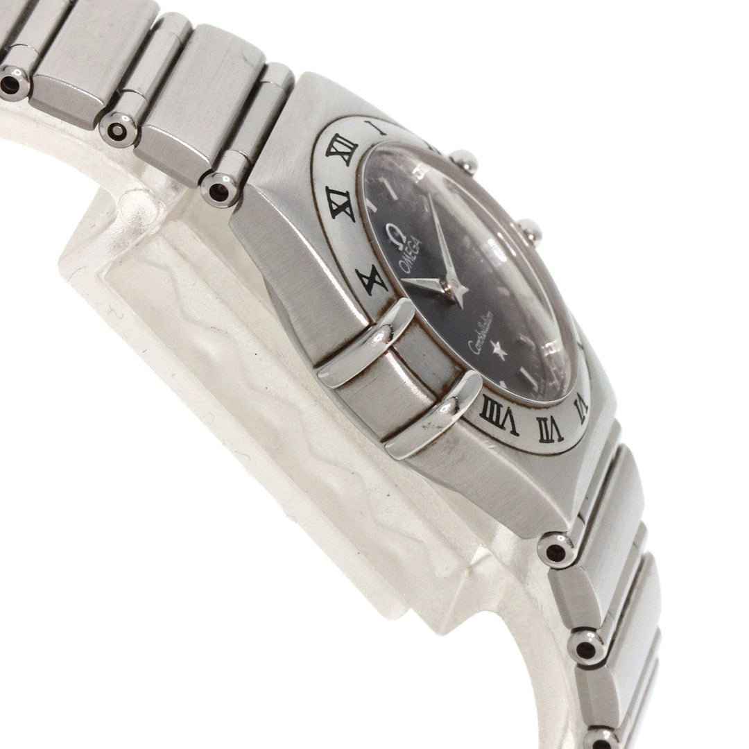 OMEGA Watches Quartz 1562.40 Stainless Steel , Stainless Steel Silver Constellation gray dial Women Used Authentic