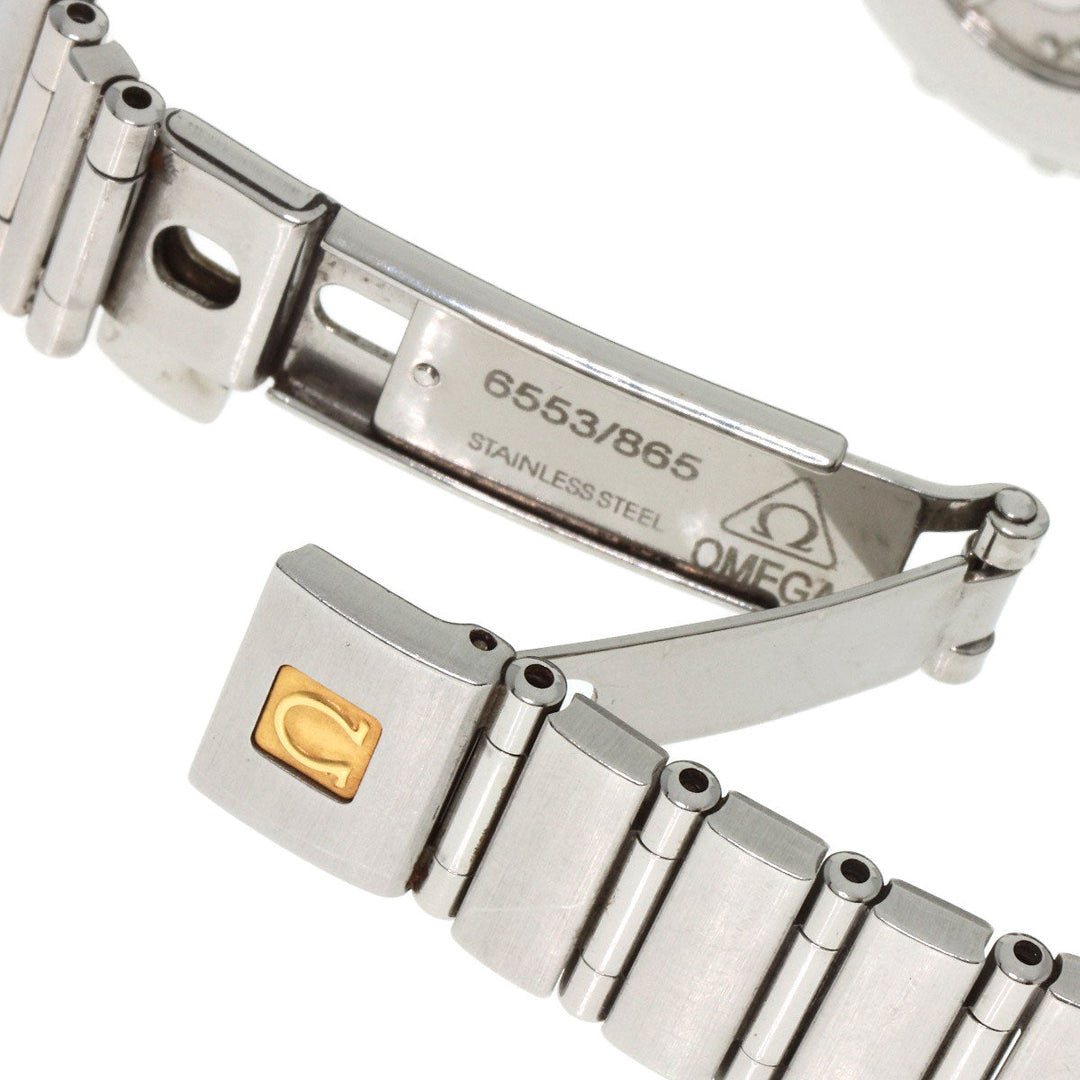 OMEGA Watches Quartz 1562.40 Stainless Steel , Stainless Steel Silver Constellation gray dial Women Used Authentic