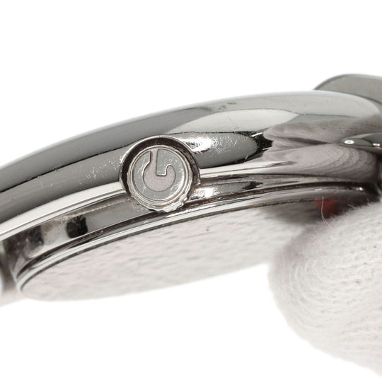 GUCCI Watches Quartz 139.5 Stainless Steel , Stainless Steel Silver Horsebit Black shell dial Women Used Authentic