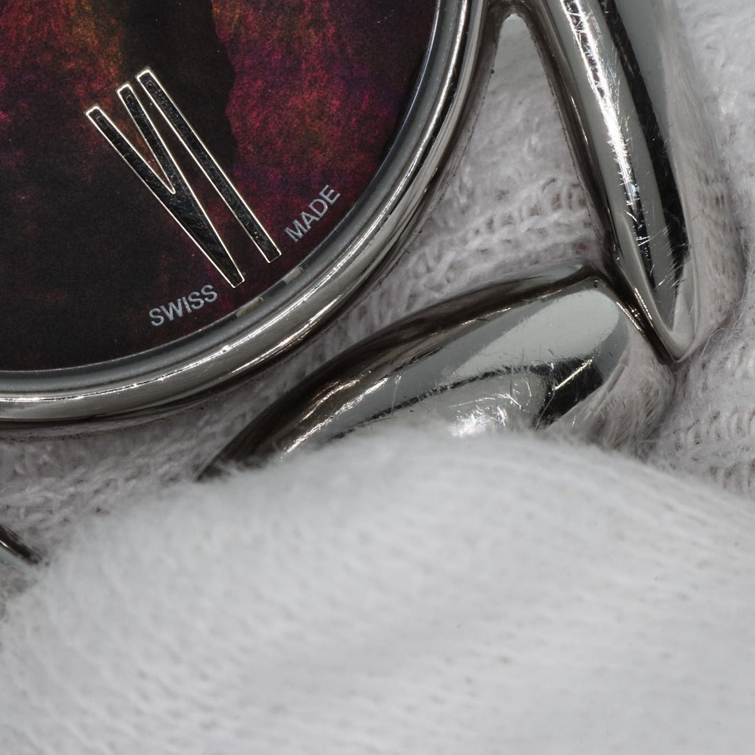 GUCCI Watches Quartz 139.5 Stainless Steel , Stainless Steel Silver Horsebit Black shell dial Women Used Authentic