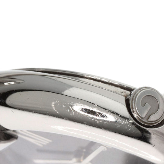 GUCCI Watches Quartz 139.5 Stainless Steel , Stainless Steel Silver Horsebit Black shell dial Women Used Authentic