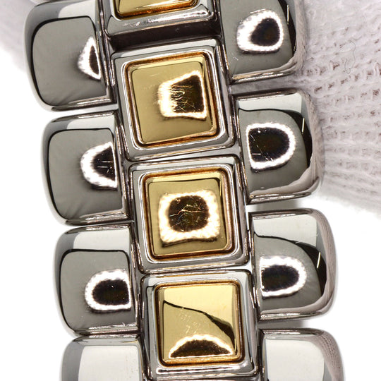 SEIKO Watches Quartz 4N71-0050 Stainless Steel, SSxK18YG, Diamond gold CREDOR Bezel Diamond Ivory dial Women Used Authentic