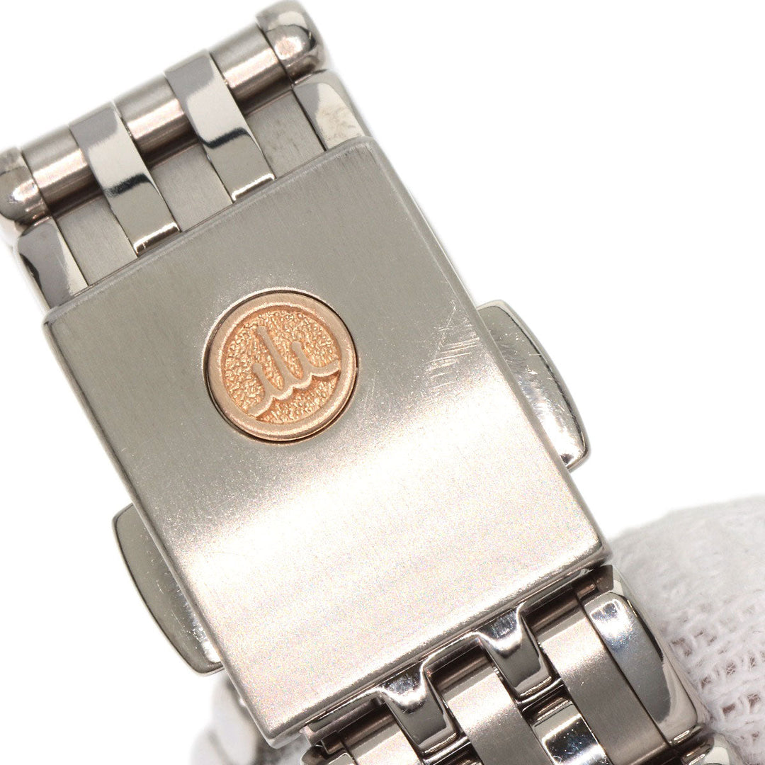 SEIKO Watches Quartz GSAS056 4J81-0AX0 Titanium, Titanium, K18PG Silver CREDOR 22P Diamond Brown shell dial Women Used Authentic